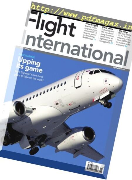Flight International – 7 -13 February 2017 Cover