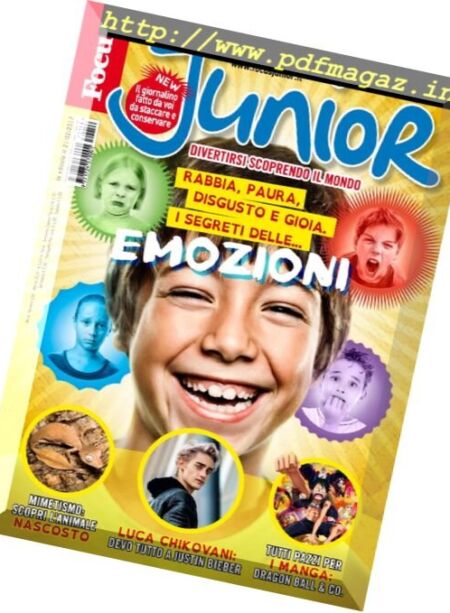 Focus Junior – Marzo 2017 Cover