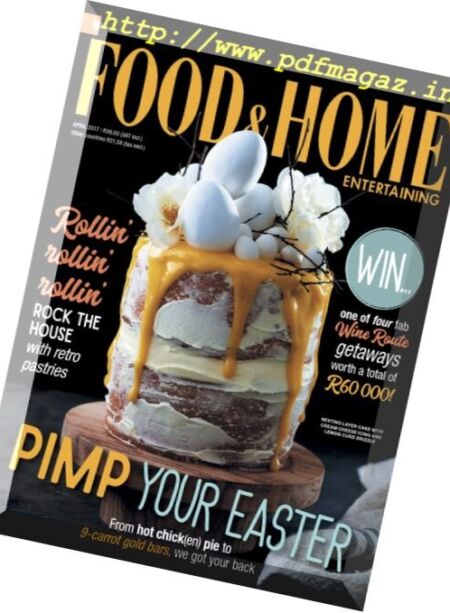 Food & Home Entertaining – April 2017 Cover