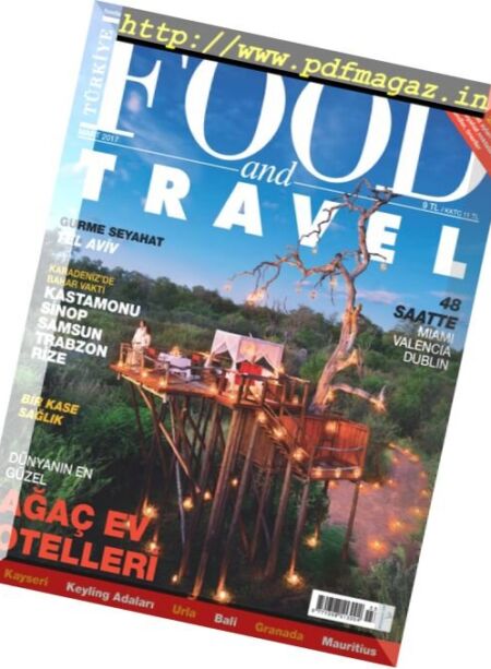 Food and Travel Turkey – Mart 2017 Cover