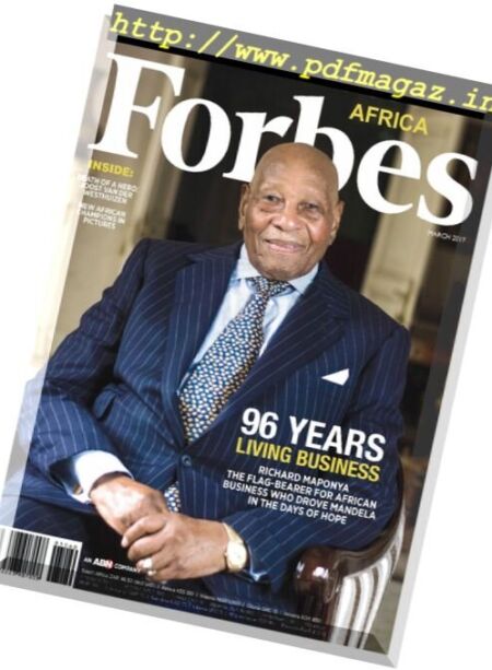 Forbes Africa – March 2017 Cover