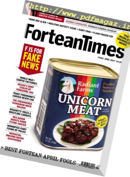 Fortean Times – April 2017 Cover