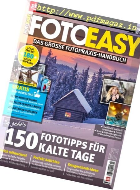 FotoEasy – Dezember 2016 – Februar 2017 Cover