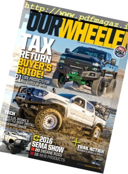 Four Wheeler – May 2017 Cover