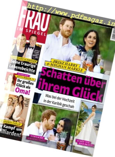 Frau im Spiegel – 15 Marz 2017 Cover