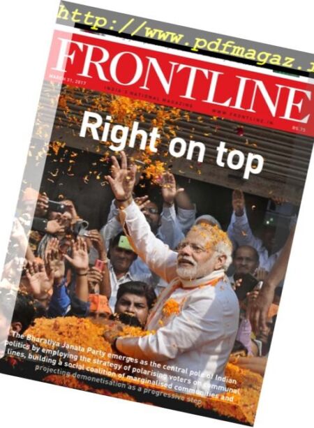 Frontline – 31 March 2017 Cover