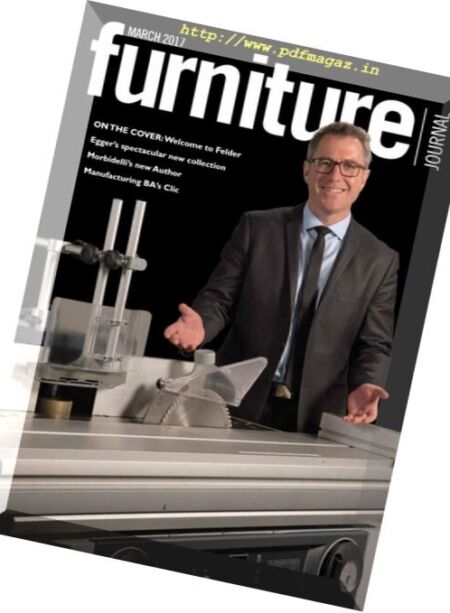 Furniture Journal – March 2017 Cover
