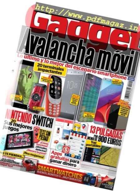 Gadget Spain – Abril 2017 Cover