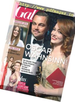 Gala Germany – 2 Marz 2017
