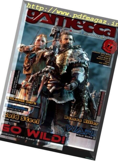 Gamecca Magazine – March 2017 Cover