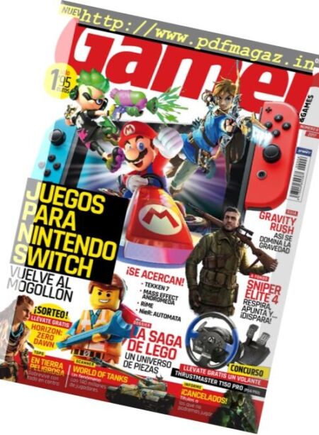 Gamer Spain – Marzo 2017 Cover