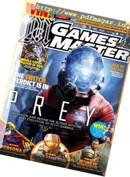 Gamesmaster – April 2017 Cover