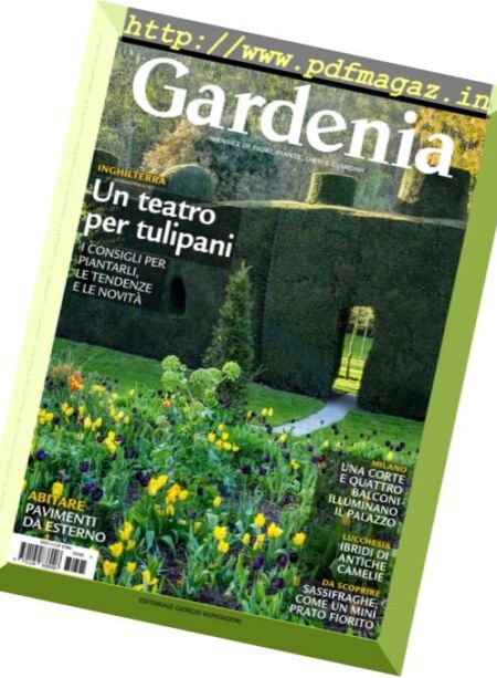 Gardenia – Marzo 2017 Cover