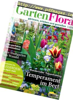 Garten Flora – April 2017