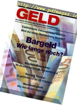 Geld Magazine – Februar 2017
