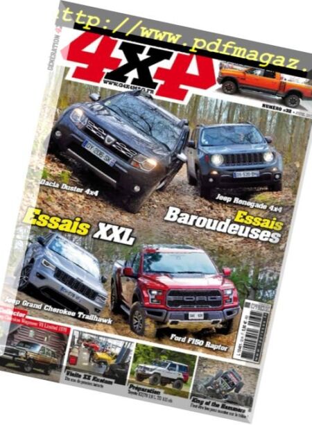 Generation 4×4 – Avril 2017 Cover