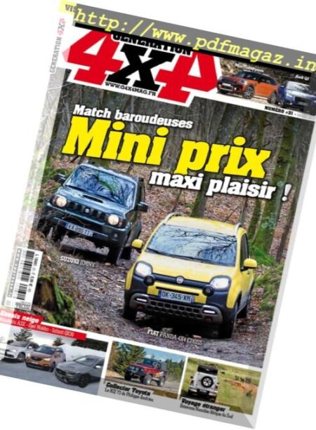 Generation 4×4 – Mars 2017 Cover