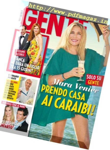 Gente Italia – 11 Aprile 2017 Cover
