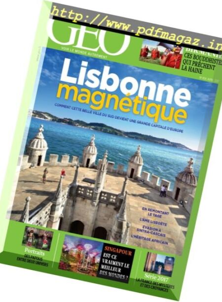 Geo France – Avril 2017 Cover