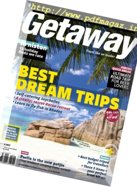Getaway – March 2017 Cover