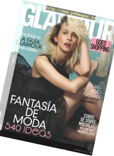 Glamour Goes Shopping Spain – Abril 2017 Cover