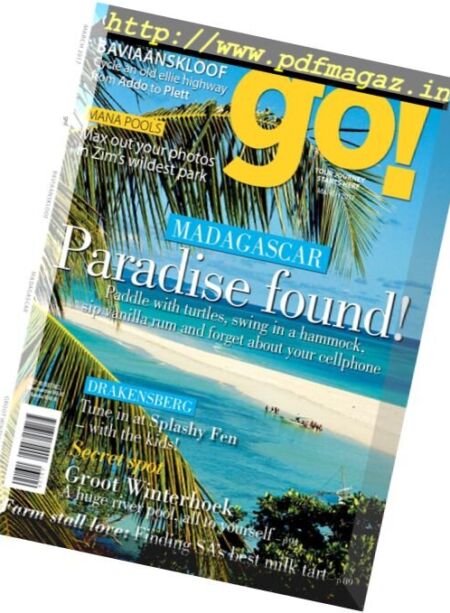 go! South Africa – March 2017 Cover