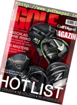 Golf Magazin – April 2017