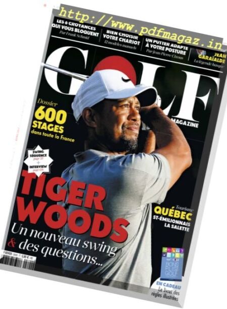 Golf Magazine France – Avril 2017 Cover
