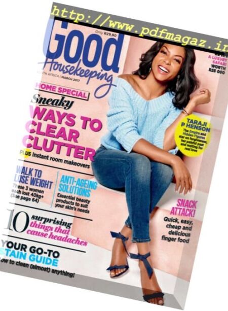 Good Housekeeping South Africa – March 2017 Cover