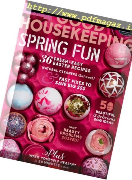 Good Housekeeping USA – April 2017 Cover
