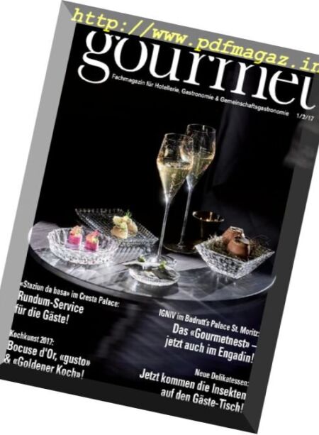 Gourmet – Januar-Februar 2017 Cover