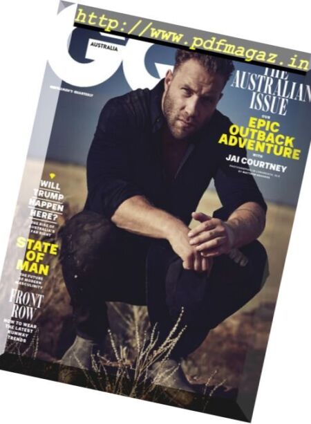 GQ Australia – March – April 2017 Cover