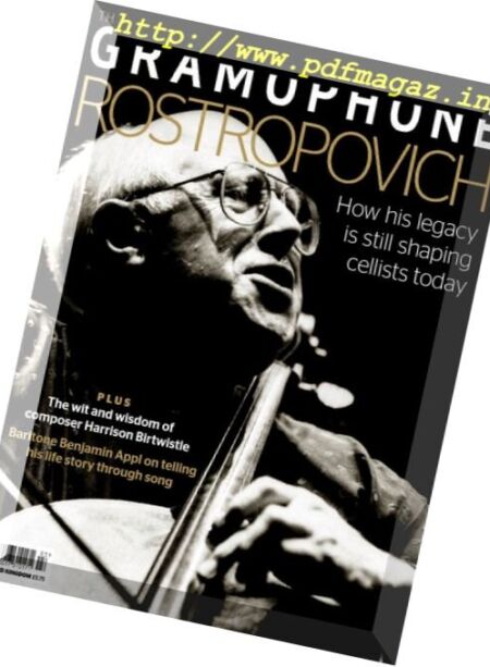 Gramophone – March 2017 Cover