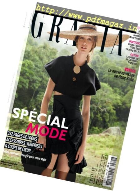 Grazia France – 3 au 9 Mars 2017 Cover