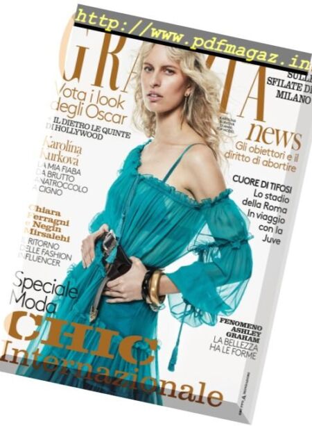 Grazia Italia – 2 Marzo 2017 Cover