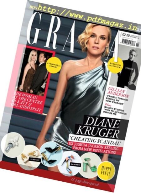 Grazia UK – 13 March 2017 Cover