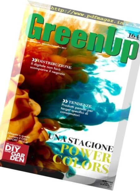 GreenUp – Gennaio-Febbraio 2017 Cover