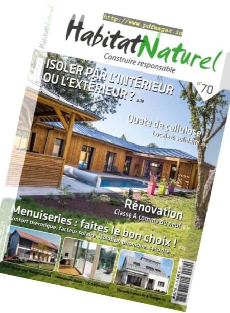 Habitat Naturel – N 70, 2017 Cover
