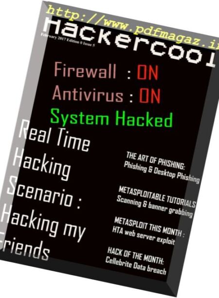 Hackercool – February 2017 Cover