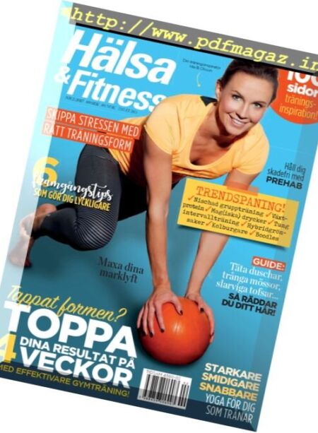 Halsa & Fitness – Nr.2, 2017 Cover