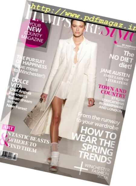 Hampshire Style – March 2017 Cover