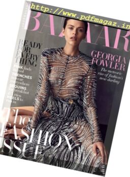 Harper’s Bazaar Australia – March 2017