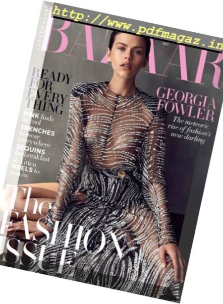 Harper’s Bazaar Australia – March 2017 Cover