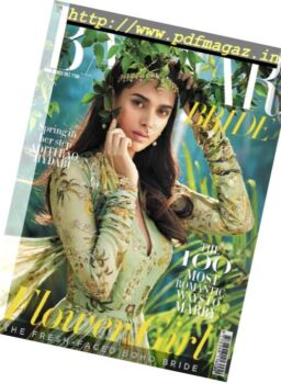 Harper’s Bazaar Bride – March 2017