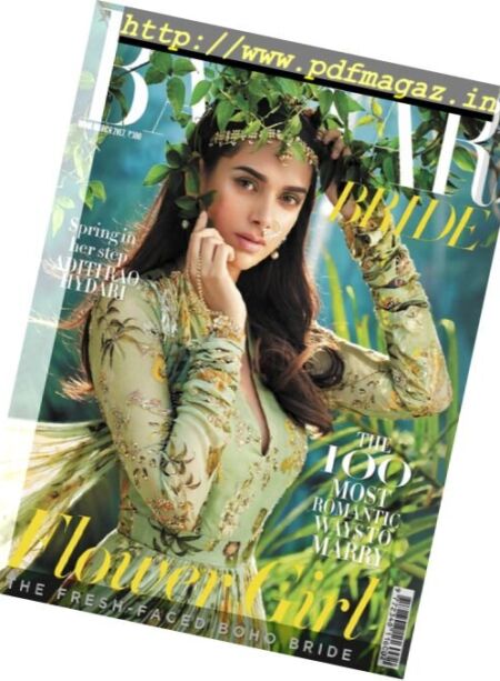 Harper’s Bazaar Bride – March 2017 Cover
