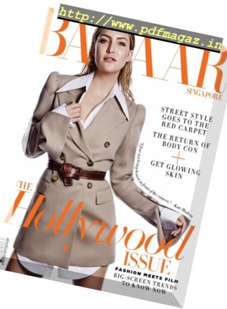 Harper’s Bazaar Singapore – April 2017 Cover