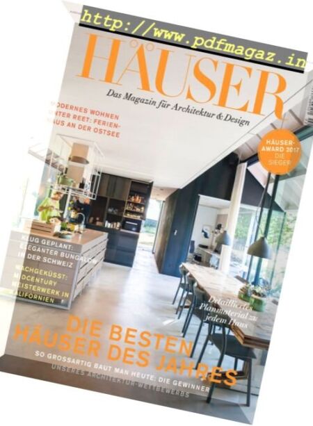 Hauser – April-Mai 2017 Cover