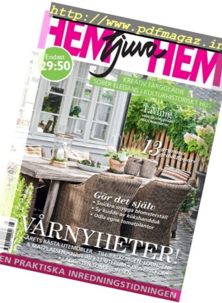 Hem ljuva Hem – Nr.5, 2017 Cover