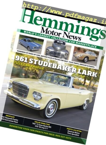 Hemmings Motor News – May 2017 Cover