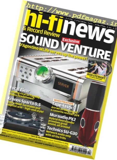 Hi-Fi News – April 2017 Cover
